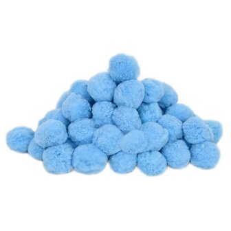 Zwembadfilterbolletjes antibacterieel 1400 g polyetheen blauw 4