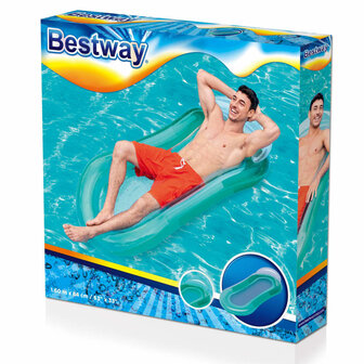 Bestway Zwembadlounger opblaasbaar Aqua Lounge 6