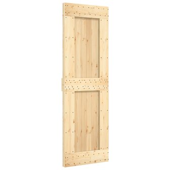 Schuifdeur met beslag 70x210 cm massief grenenhout 3