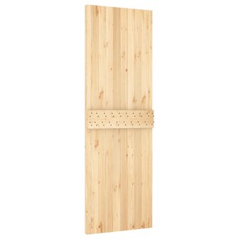 Schuifdeur met beslag 70x210 cm massief grenenhout 5