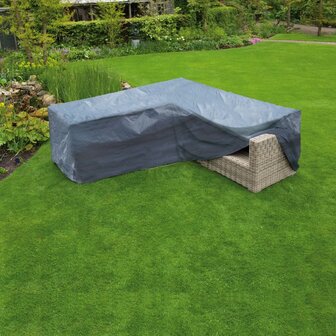 Nature Tuinmeubelhoes voor L-vormige ligbedden 250x90x90 cm 2