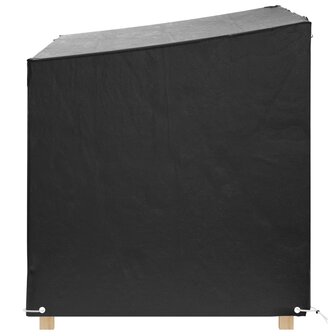 Schommelbankhoezen 2 st 12 oogjes 215x150x130/150 cm polyetheen 5