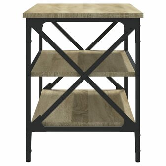 Tv-meubel 80x40x50 cm bewerkt hout sonoma eikenkleurig 6