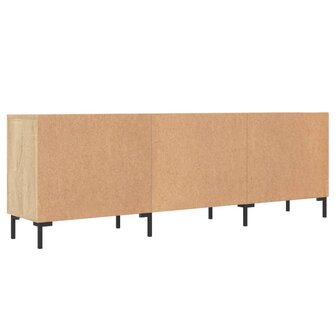 Tv-meubel 150x30x50 cm bewerkt hout sonoma eikenkleurig 8