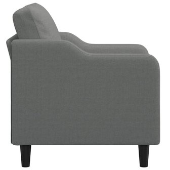 Fauteuil 60 cm stof donkergrijs 4