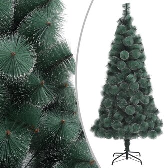 Kunstkerstboom met standaard 120 cm PET groen 1