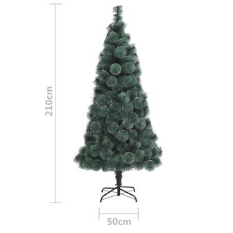 Kunstkerstboom met standaard 210 cm PET groen 7