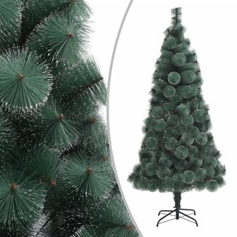 Kunstkerstboom met standaard 240 cm PET groen 1