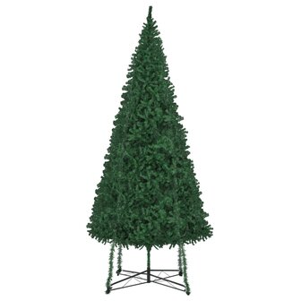 Kunstkerstboom met standaard 500 cm groen  1