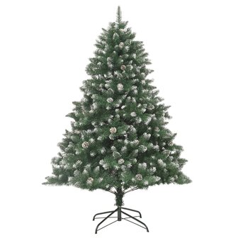 Kunstkerstboom met standaard 180 cm PVC 2