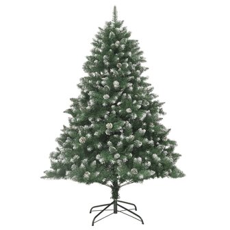 Kunstkerstboom met standaard 240 cm PVC 2