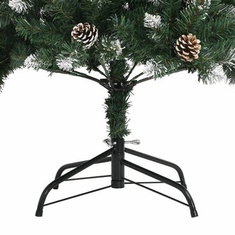 Kunstkerstboom met standaard 180 cm PVC groen 7