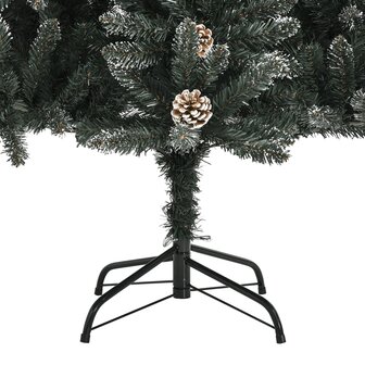 Kunstkerstboom met standaard 120 cm PVC groen 7