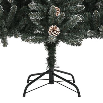 Kunstkerstboom met standaard 180 cm PVC groen 7