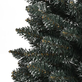 Kunstkerstboom met standaard smal 150 cm PVC groen 5