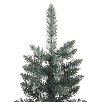 Kunstkerstboom met standaard smal 180 cm PVC groen 3