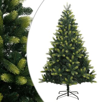 Kunstkerstboom met scharnieren en standaard 240 cm 1