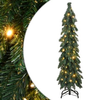 Kunstkerstboom met verlichting 60 LED&amp;apos;s 120 cm 1