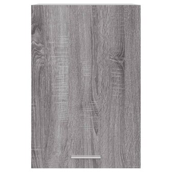 Wandkast 39,5x31x60 cm bewerkt hout grijs sonoma eikenkleurig 5