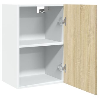 Hangkast 39,5x31x60 cm bewerkt hout sonoma eikenkleurig 5