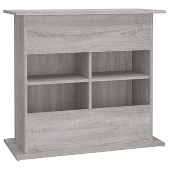 Aquariumstandaard 81x36x73 cm bewerkt hout grijs sonoma eiken 8