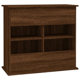 Aquariumstandaard 81x36x73 cm bewerkt hout bruin eikenkleur 8