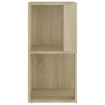 Hoekkast 33x33x67 cm bewerkt hout sonoma eikenkleurig 6