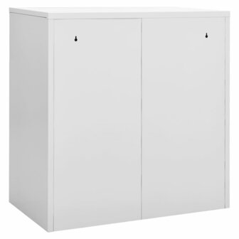 Lockerkasten 2 st 90x45x92,5 cm staal lichtgrijs en blauw 5