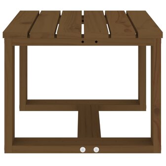 Tuinbijzettafel 40x38x28,5 cm massief grenenhout honingbruin 4