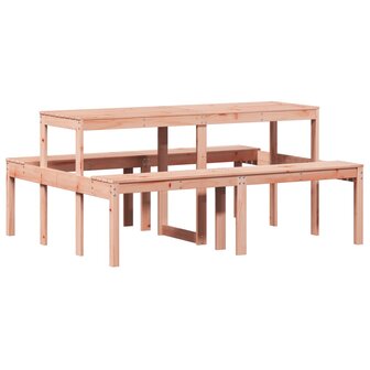 Picknicktafel 160x134x75 cm massief douglashout 6