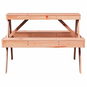 Picknicktafel 105x134x75 cm massief douglashout 4