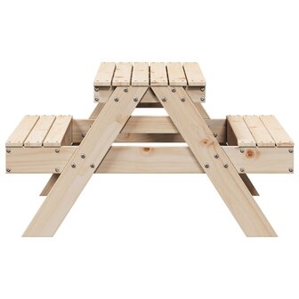 Picknicktafel voor kinderen 88x97x52 cm massief grenenhout 5