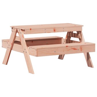 Picknicktafel voor kinderen 88x97x52 cm massief douglashout 2