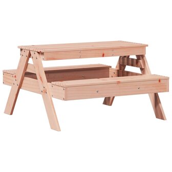 Picknicktafel voor kinderen 88x97x52 cm massief douglashout 6