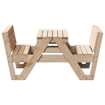 Picknicktafel voor kinderen 88x122x58 cm massief grenenhout 5