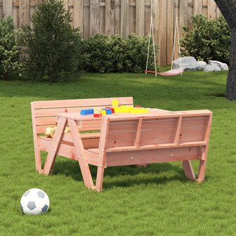 Picknicktafel voor kinderen 88x122x58 cm massief douglashout 3