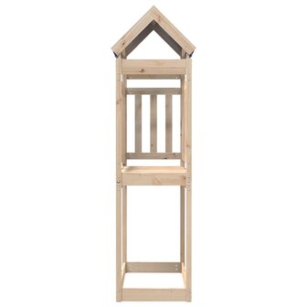 Speeltoren 110,5x52,5x215 cm massief grenenhout 3