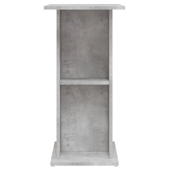 Aquariumstandaard 60,5x36x72,5 cm bewerkt hout betongrijs 5