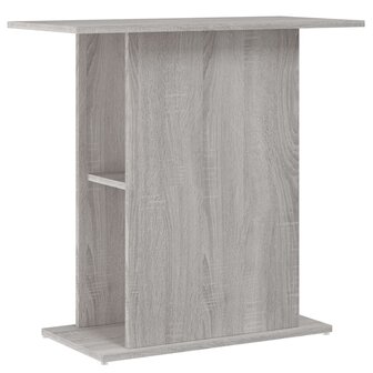 Aquariumstandaard 75x36x72,5 cm bewerkt hout grijs sonoma 2