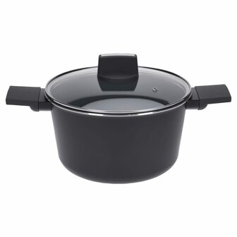 Excellent Houseware Braadpan met deksel 24 cm 1