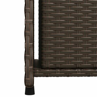 Tuinkast 50x55x115 cm poly rattan bruin 10