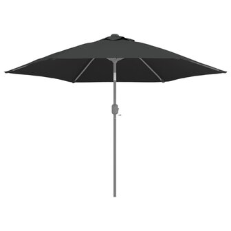 Vervangingsdoek voor parasol 300 cm antracietkleurig 4