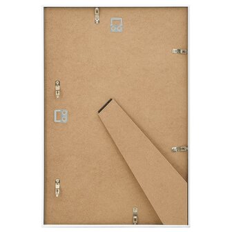 Fotolijsten 3 st voor wand of tafel 21x29,7 cm MDF wit 6