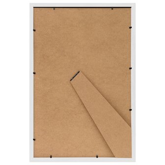 Fotolijsten 5 st voor tafel 21x29,7 cm MDF wit 5