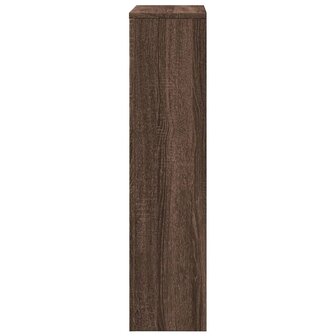 Radiatorombouw 78x20x82 cm bewerkt hout bruin eikenkleurig 4