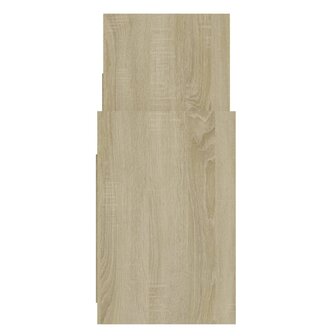 Bijzetkast 60x26x60 cm bewerkt hout sonoma eikenkleurig 6