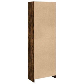 Boekenkast 57x28,5x174 cm bewerkt hout gerookt eikenkleurig 6