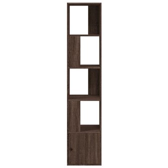 Boekenkast 40x36x189 cm bewerkt hout bruin eikenkleurig 3