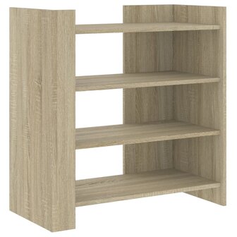 Dressoir 73,5x35x75 cm bewerkt hout sonoma eikenkleurig 2