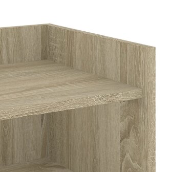 Dressoir 73,5x35x75 cm bewerkt hout sonoma eikenkleurig 8